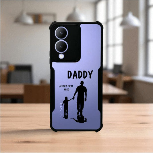 Daddy and Son Mobile Cover For VIVO Y17S