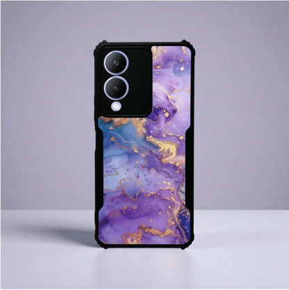 Lavender Luxe Mobile Cover For VIVO Y17S