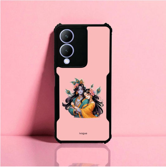 Radha Krishna Bliss Mobile Cover For VIVO Y28