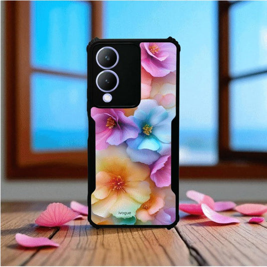 Bloom Bliss Mobile Cover For VIVO Y17S