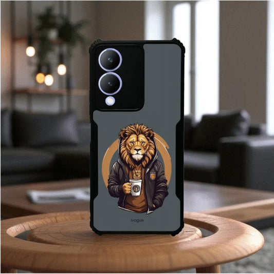 Stylish Lion Mobile Cover For VIVO Y17S