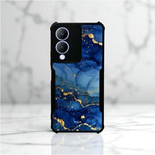 Blue Opulence Mobile Cover For VIVO Y28