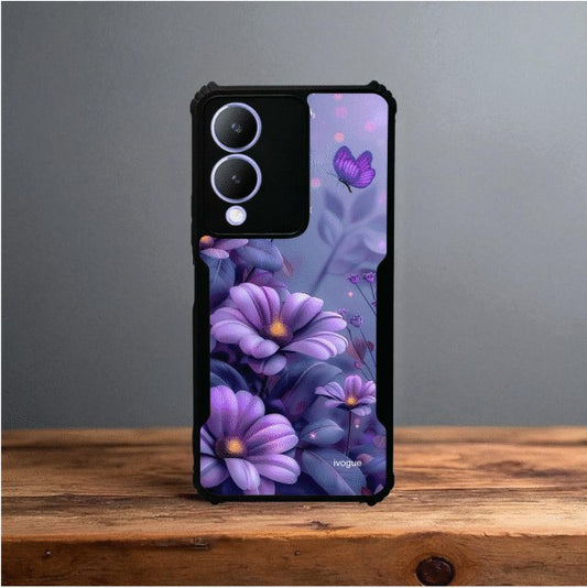Purple Serenity Mobile Cover For VIVO Y28