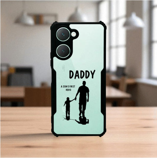 Daddy and Son Mobile Cover For Vivo Y28S