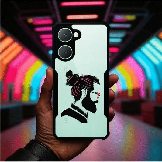 Men's Style Mobile Cover For Vivo Y18e