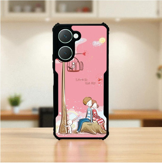 Love in the Air Mobile Cover For Vivo Y28S