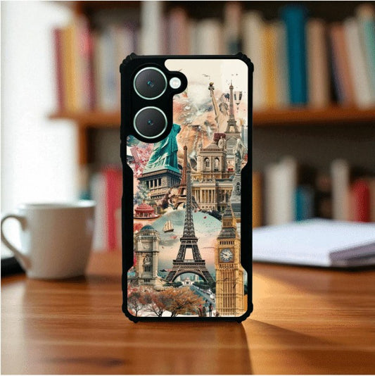 Travel Dreams Mobile Cover For Vivo Y28S