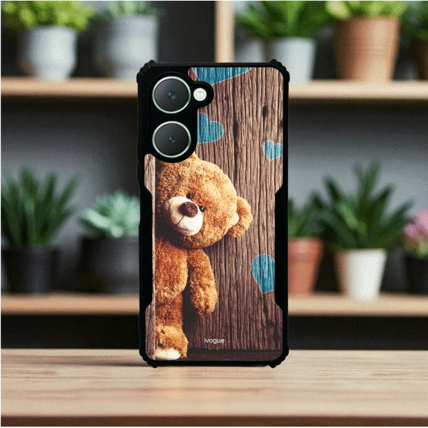 Teddy Love Mobile Cover For Vivo Y28S