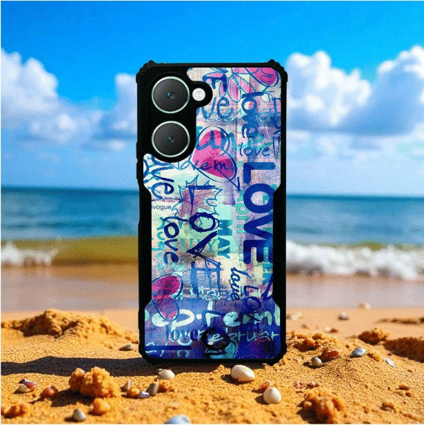 Vibe of Love Mobile Cover For Vivo Y28S