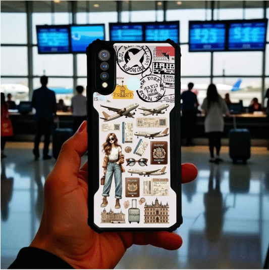 Travel Girl Vibes Mobile Cover For Vivo Y19