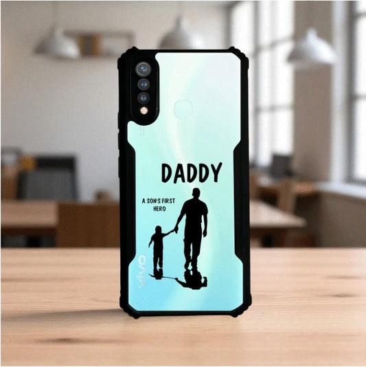 Daddy and Son Mobile Cover For Vivo Y19