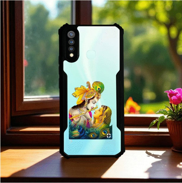 Radha Krishna Mobile Cover For Vivo Y19