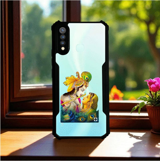 Radha Krishna Mobile Cover For Vivo Y19