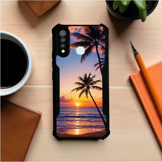 Sunset Vibes Mobile Cover For Vivo Y19