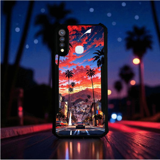 Palm City Nights Mobile Cover For Vivo Y19