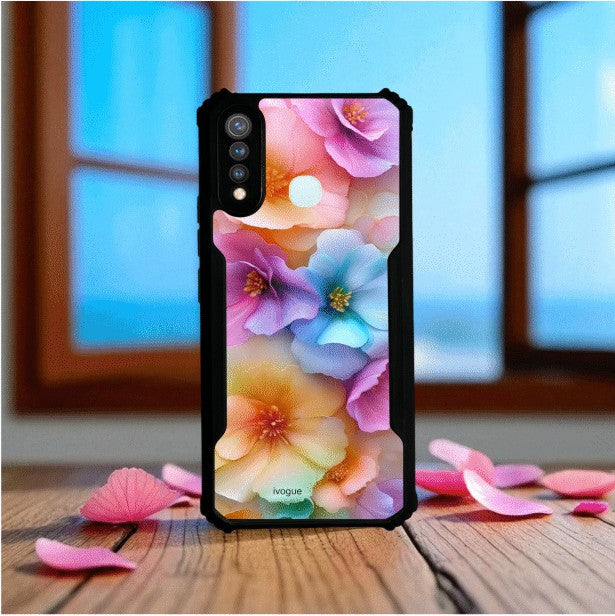 Bloom Bliss Mobile Cover For Vivo Y19