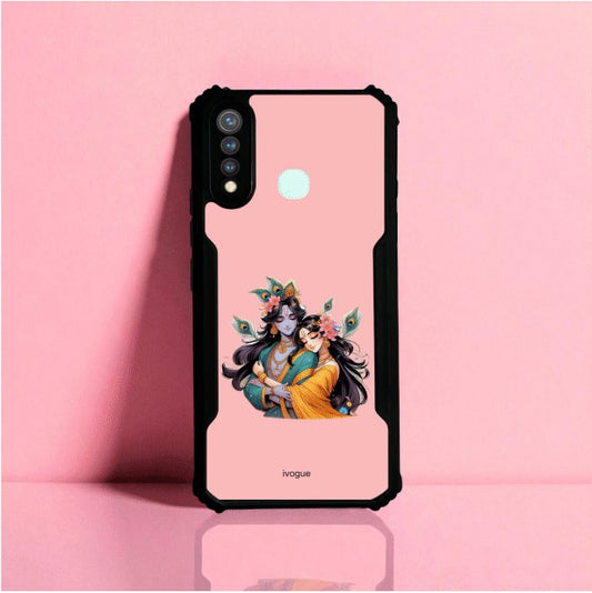 Radha Krishna Bliss Mobile Cover For Vivo Y19