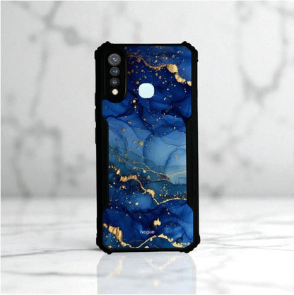 Blue Opulence Mobile Cover For Vivo Y19