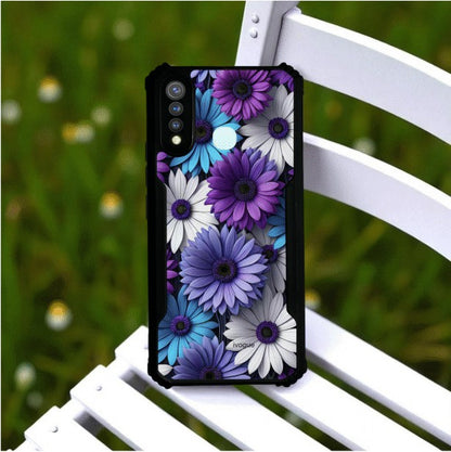 Violet Bloom Mobile Cover For Vivo Y19