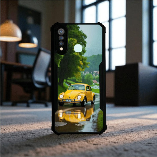 Rainy Day Drive Mobile Cover For Vivo Y19