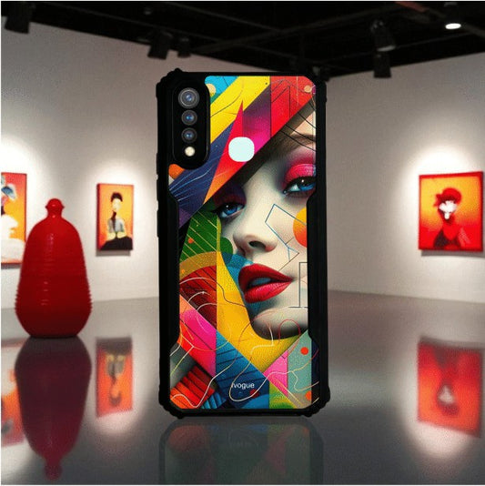 Modern Art Mobile Cover For Vivo Y19