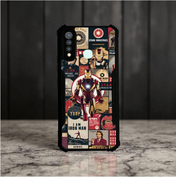 Iron Man Mobile Cover For Vivo Y19