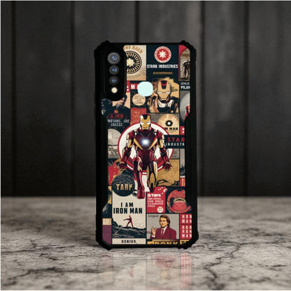 Iron Man Mobile Cover For Vivo Y19