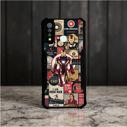 Iron Man Mobile Cover For Vivo Y19
