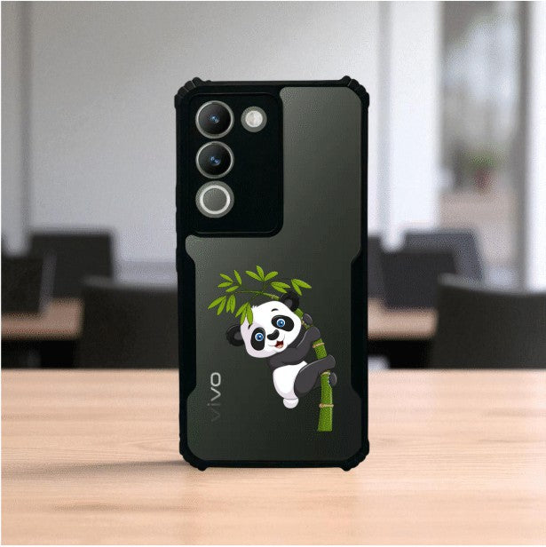 Panda and Tree Mobile Cover For VIVO Y200