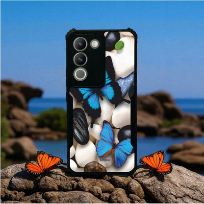 Blue Wings Beauty Mobile Cover For VIVO Y200