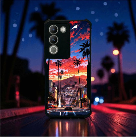 Palm City Nights Mobile Cover For VIVO Y200