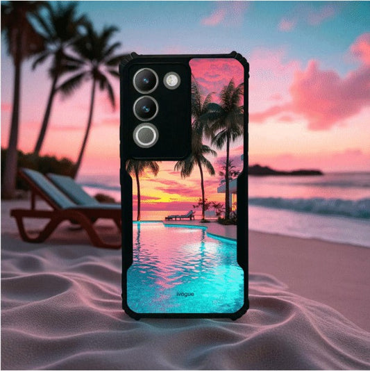 Sunset Serenity Mobile Cover For VIVO Y200