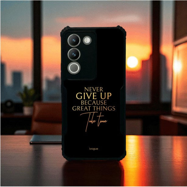 Never Give Up Mobile Cover For VIVO Y200