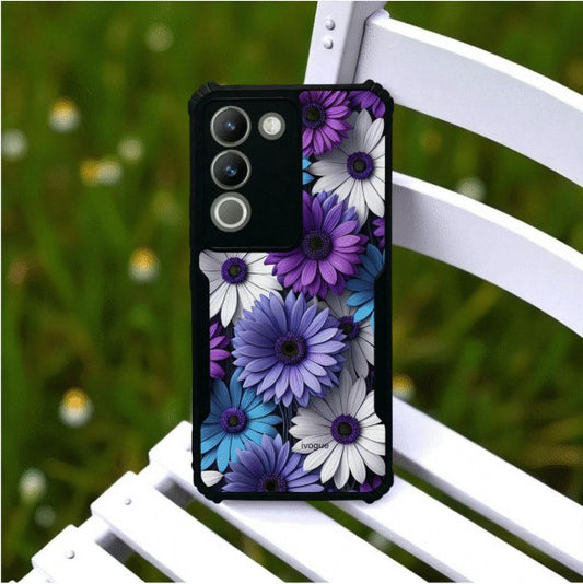 Violet Bloom Mobile Cover For VIVO Y200