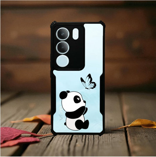 Panda and Butterfly Mobile Cover For Vivo y29