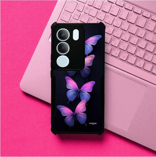 Galaxy Butterflies Mobile Cover For Vivo y29