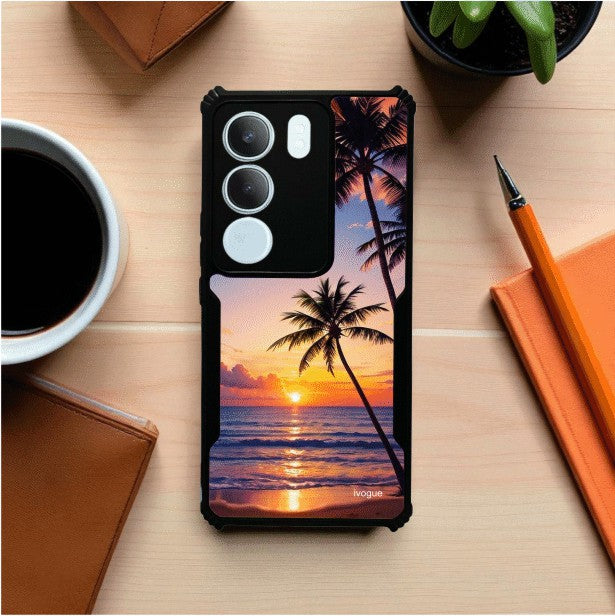 Sunset Vibes Mobile Cover For Vivo y29