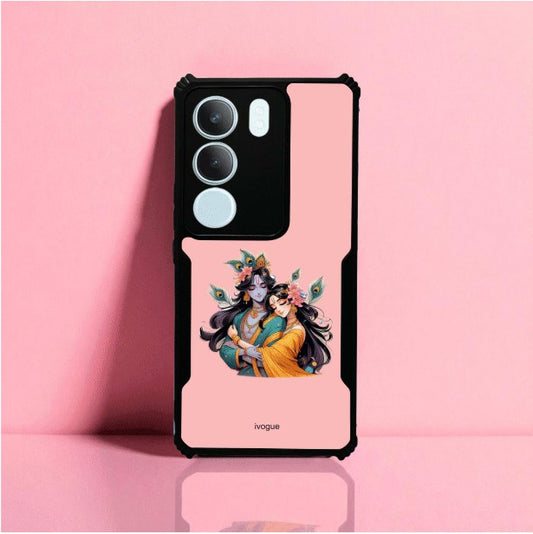 Radha Krishna Bliss Mobile Cover For Vivo y29