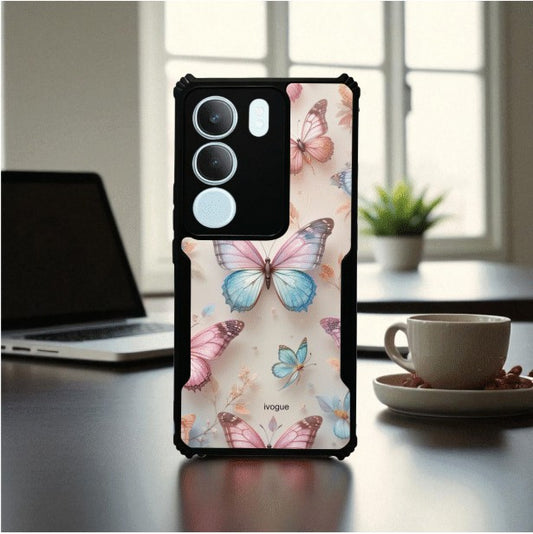 Butterfly Bloom Mobile Cover For Vivo y29