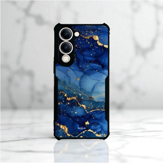 Blue Opulence Mobile Cover For VIVO Y29S