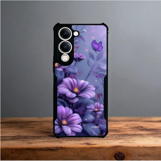 Purple Serenity Mobile Cover For VIVO Y19e