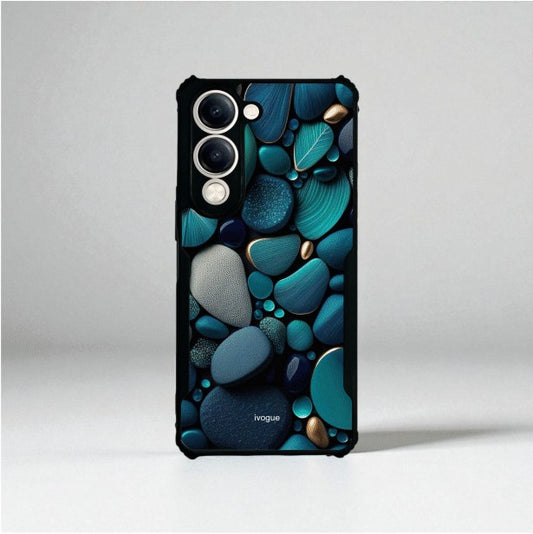 Ocean Pebbles Mobile Cover For VIVO Y19e
