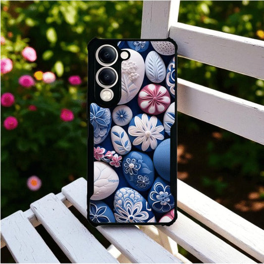Delicate Stones Mobile Cover For VIVO Y19e