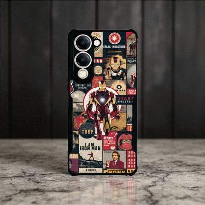 Iron Man Mobile Cover For VIVO Y19e