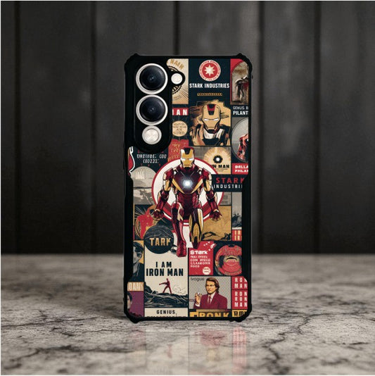Iron Man Mobile Cover For VIVO Y19e