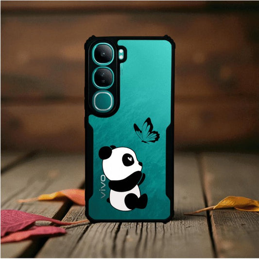 Panda and Butterfly Mobile Cover For Vivo Y300
