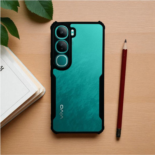 ipackey Clear Mobile Cover For Vivo Y300