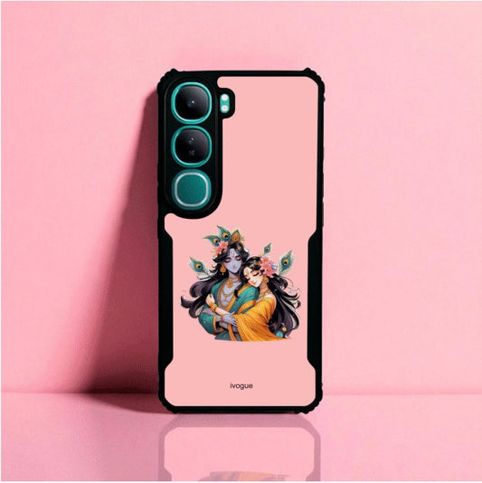 Radha Krishna Bliss Mobile Cover For Vivo Y300