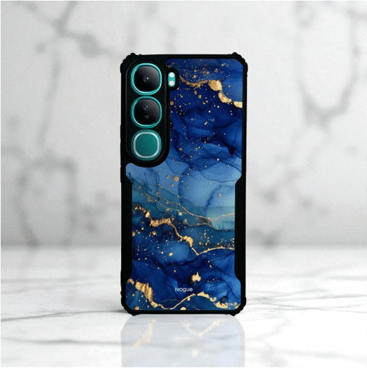 Blue Opulence Mobile Cover For Vivo Y300
