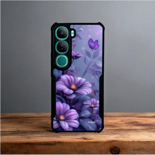 Purple Serenity Mobile Cover For Vivo Y300